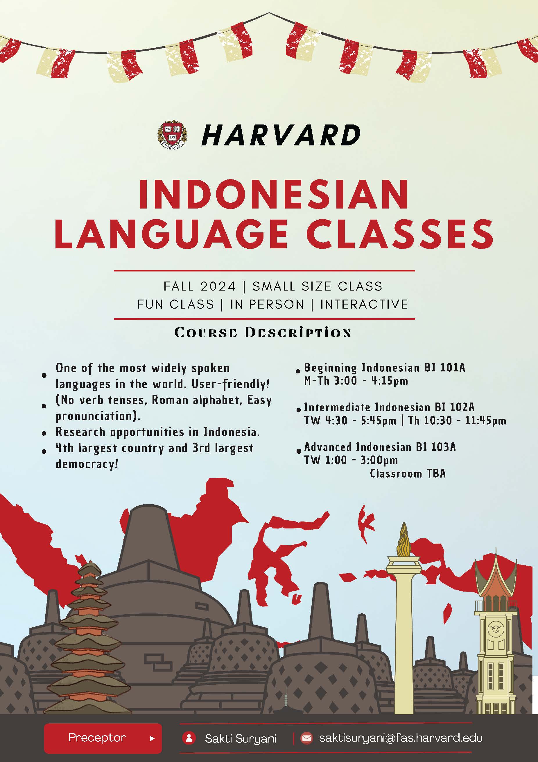 SEA Spotlight - 9/13/24 - Sakti Suryani | Harvard University Asia Center